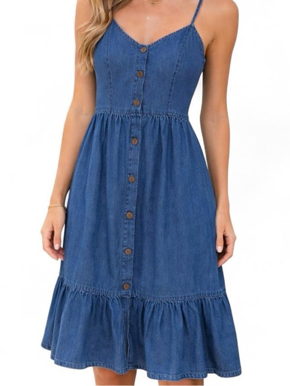 Denim dress
